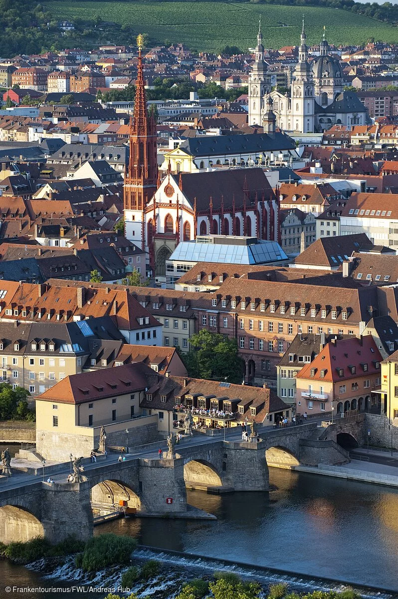 Blick auf Würzburg