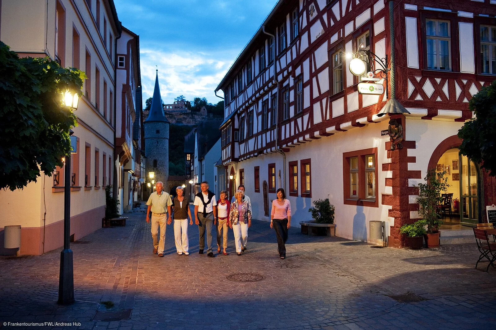 Karlstadt am Abend