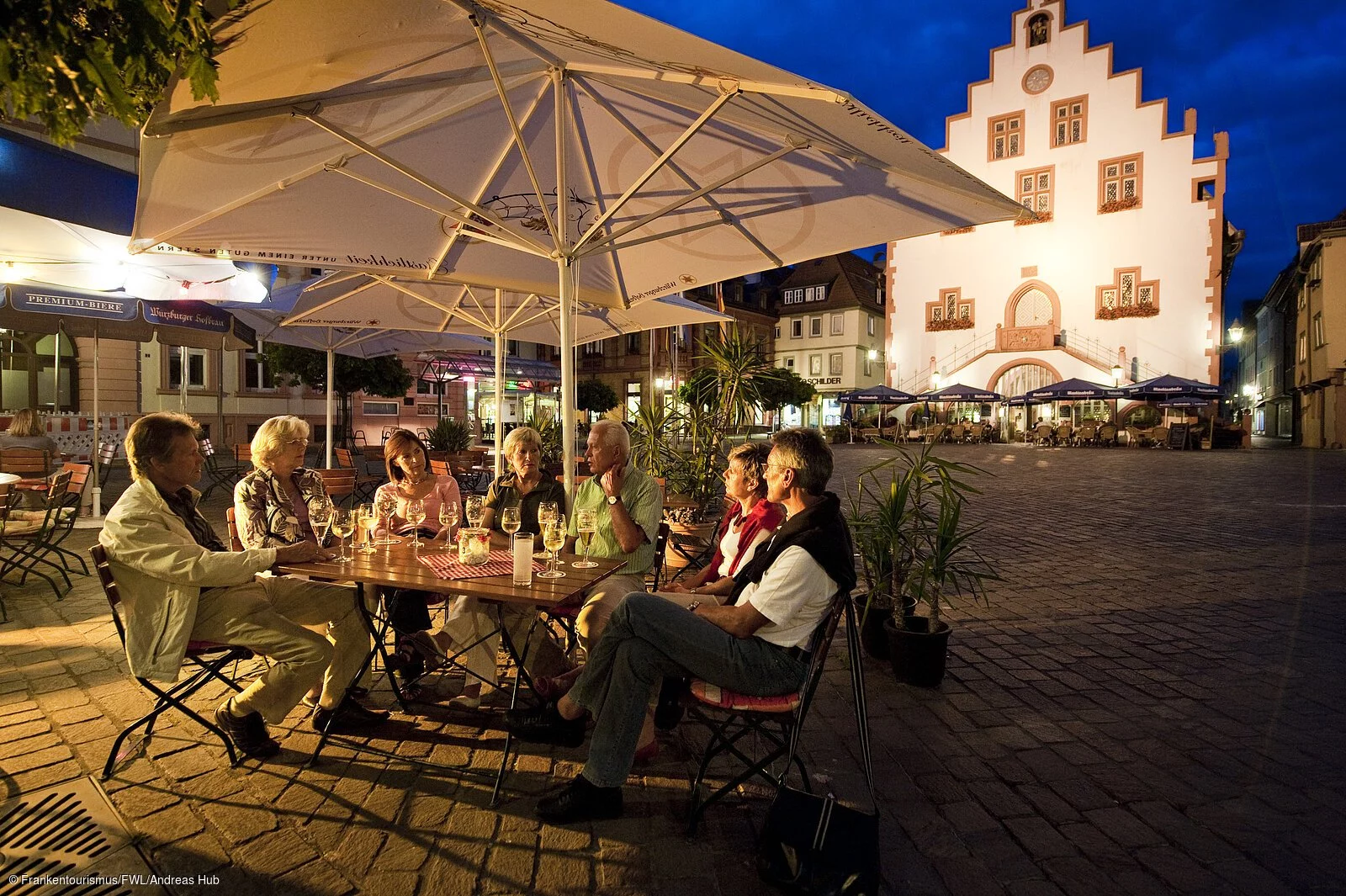 Karlstadt am Abend