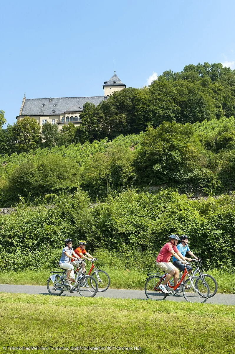 Radfahren am Main Radweg