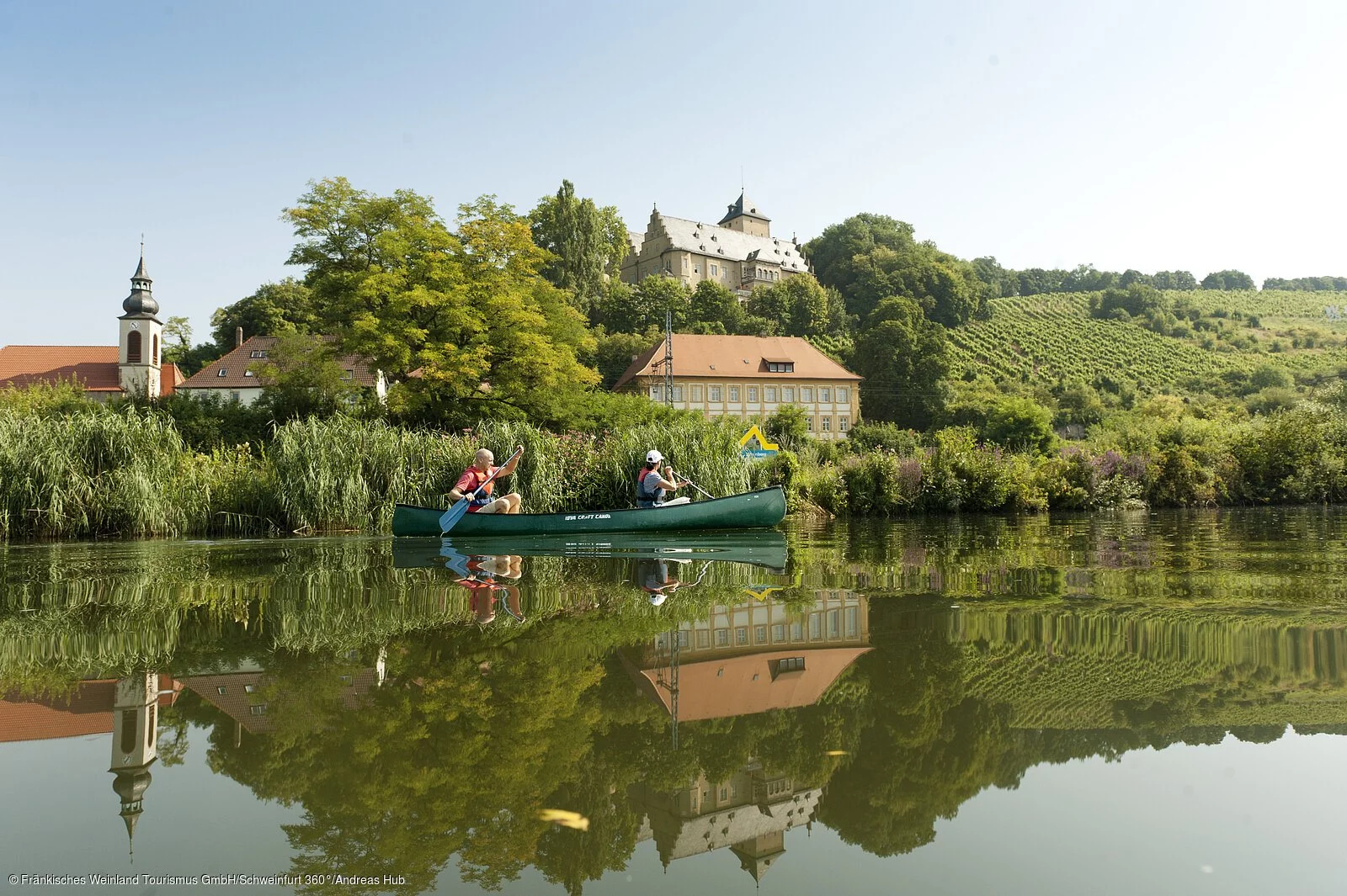 Wasserwandern auf dem Main