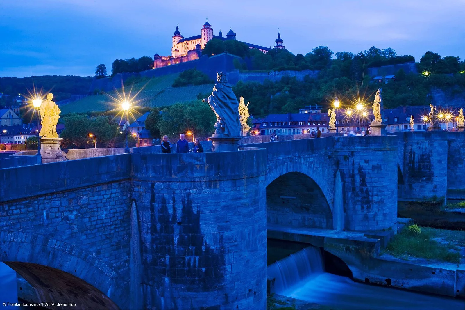 Alte Mainbrücke und Festung Marienberg