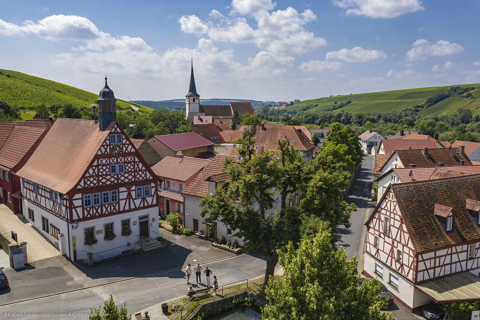 Ortsmitte von Stammheim