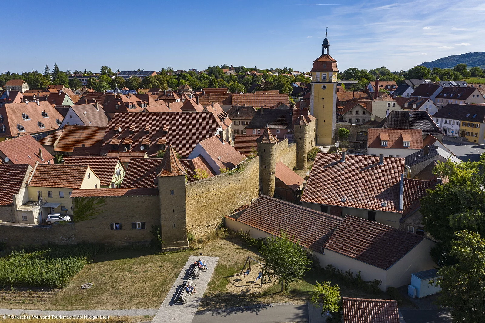 Blick auf Mainbernheim