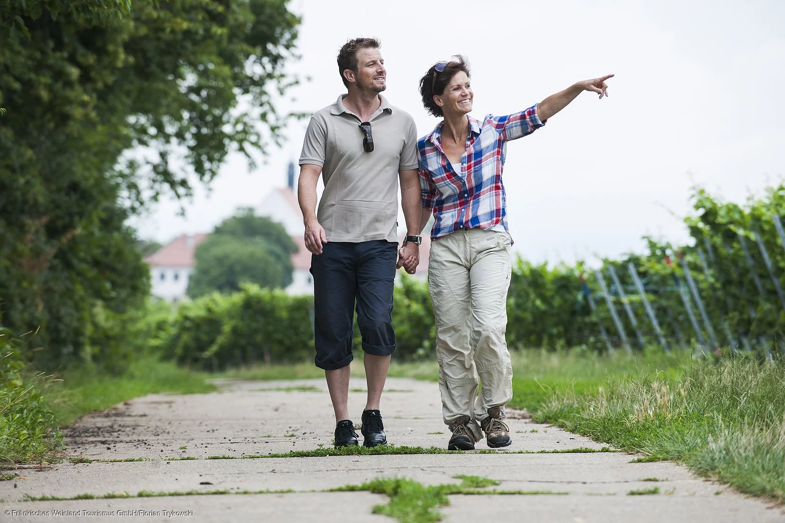 Wandern an der Volkacher Mainschleife