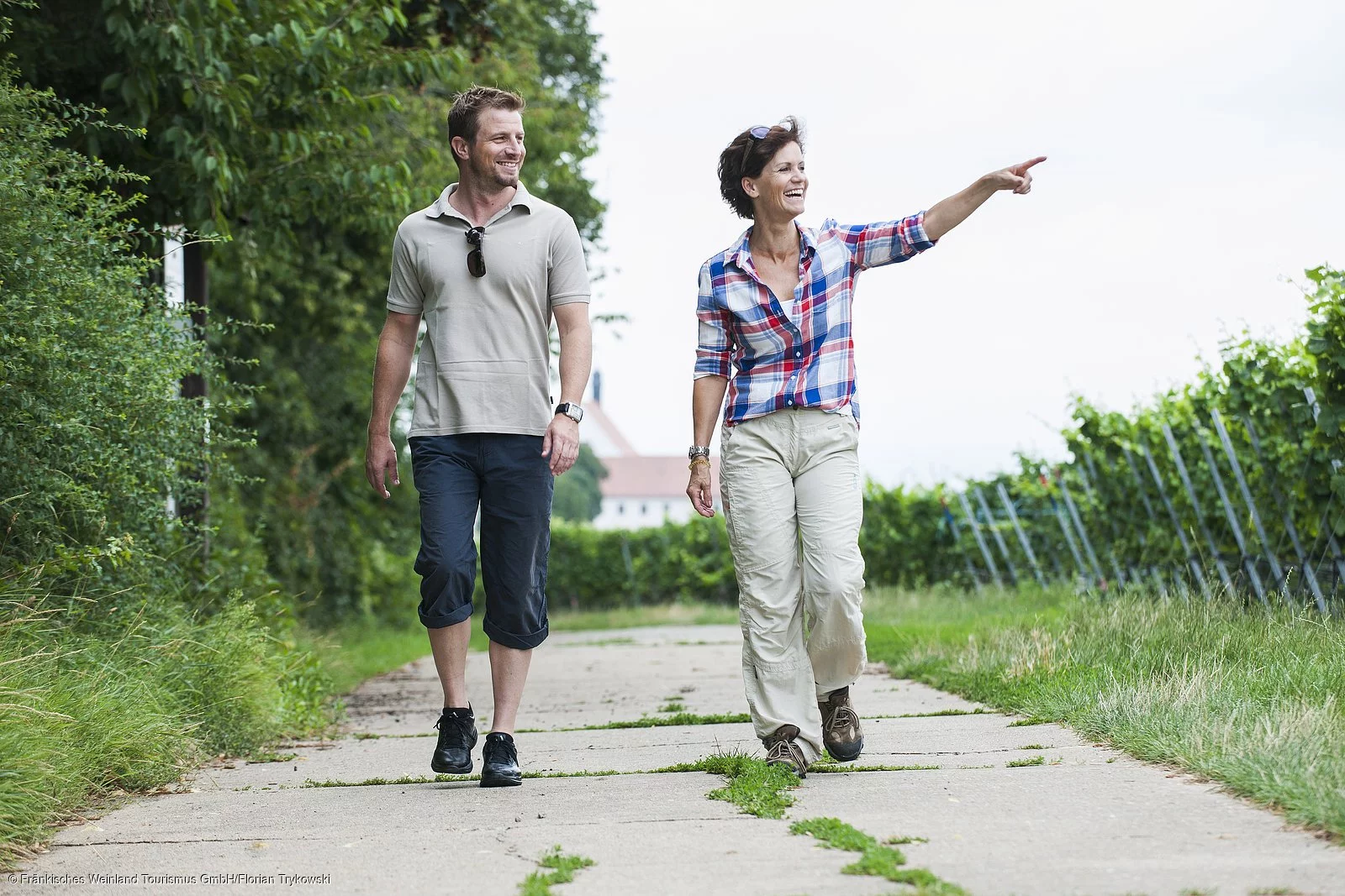 Wandern an der Volkacher Mainschleife