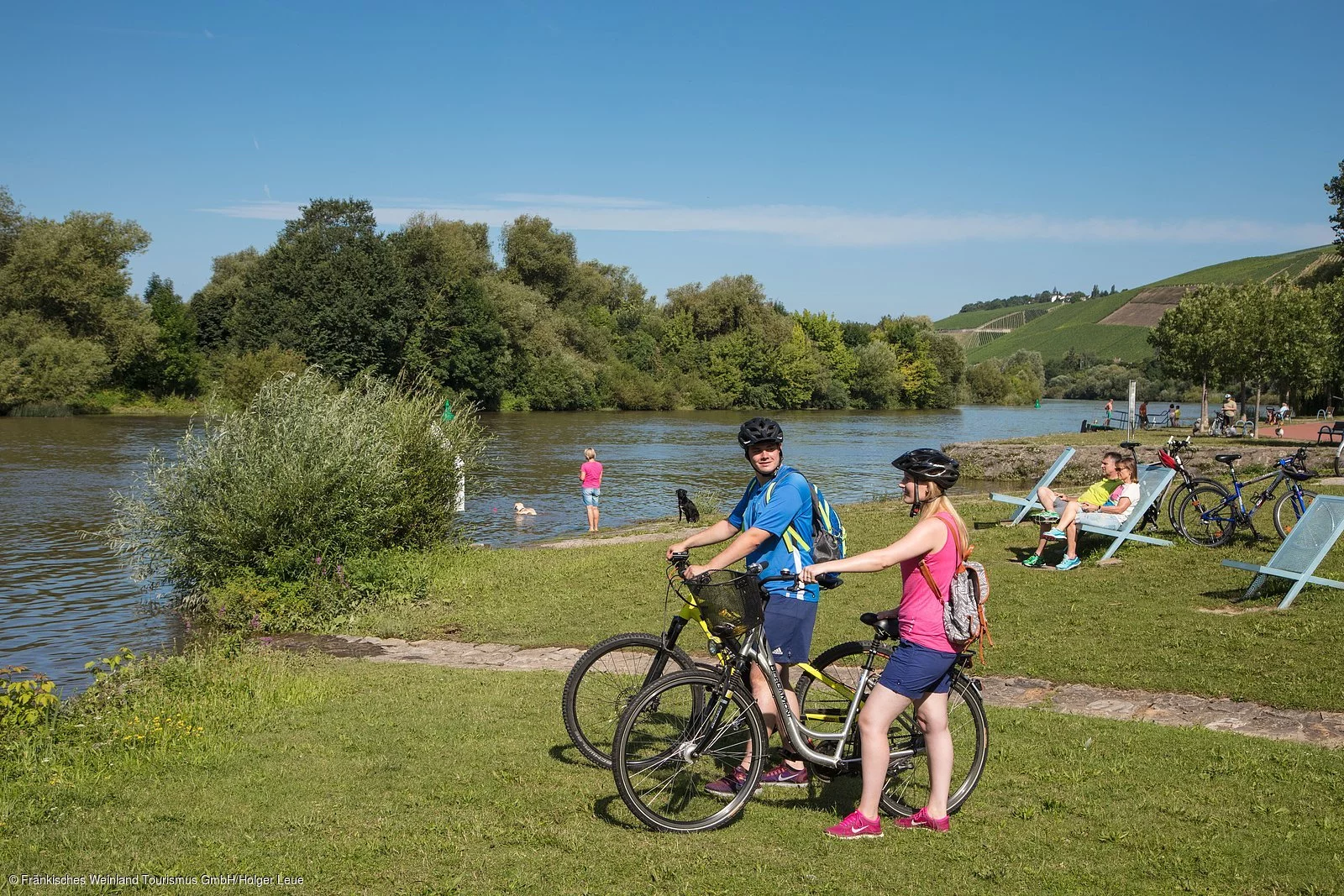 Mainradweg bei Randersacker