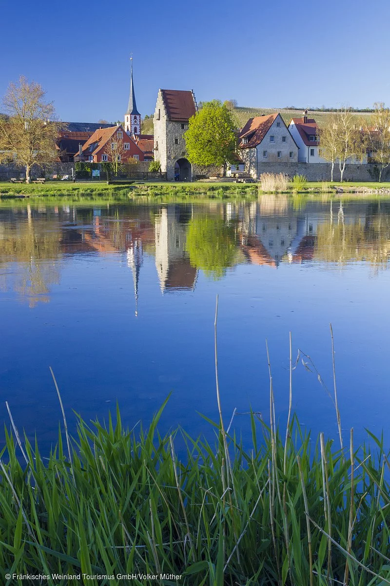 Blick auf Frickenhausen a. Main