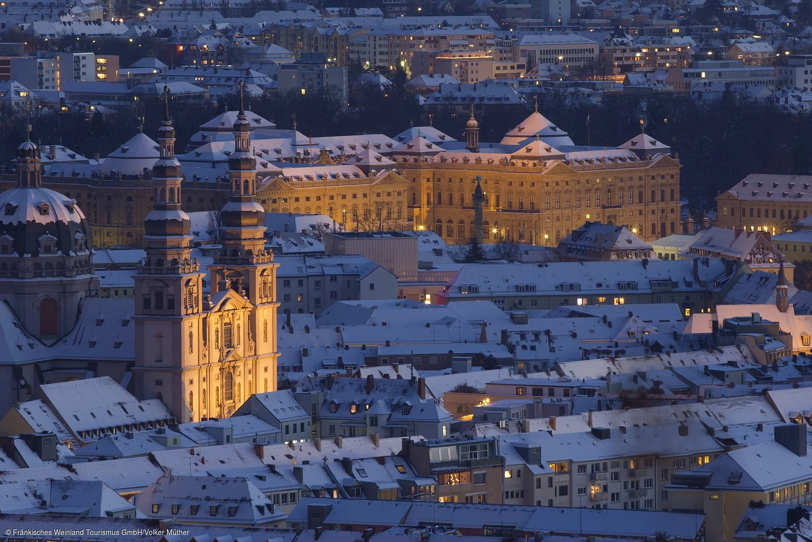 Würzburg im Winter