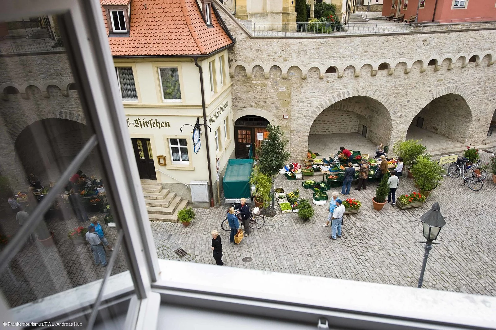 Grüner Markt in Dettelbach