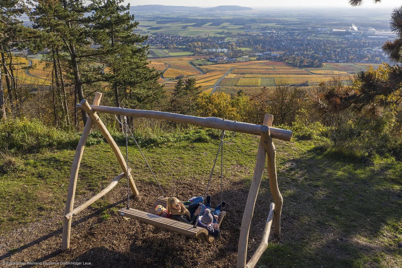 Panoramschaukel bei Iphofen